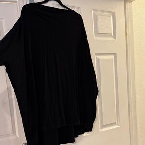 bryn Walker Black Tunic Top